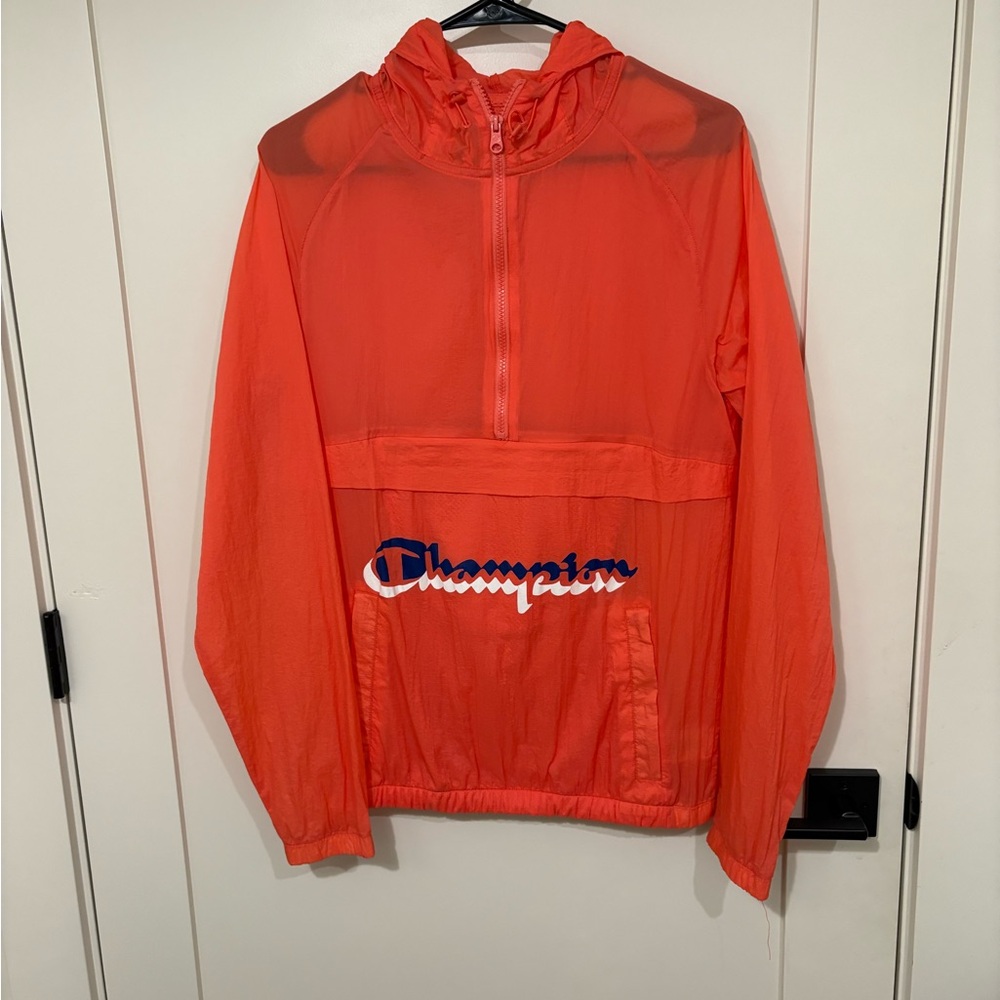 Champion Vibrant Orange Hooded Jacket